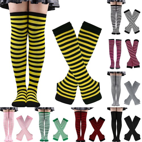 Women striped over knee - women,