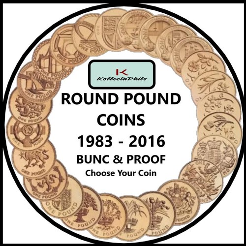 One pound coin bunc and - pound,