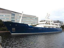 Photo 6x4 Super-yacht Turmoil at Britannia Quay Cardiff Bay  c2015