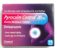 Pyrocalm Control Gastro-Resistant Omeprazole Tablets 20mg, 14 Tablets MultiBuy
