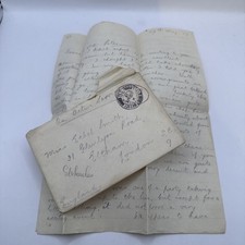 WW1 1917 Handwritten Letter