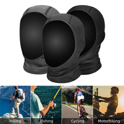 Motorcycle open face balaclava - face,