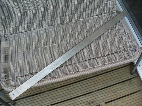Metre steel straight edge - metre,