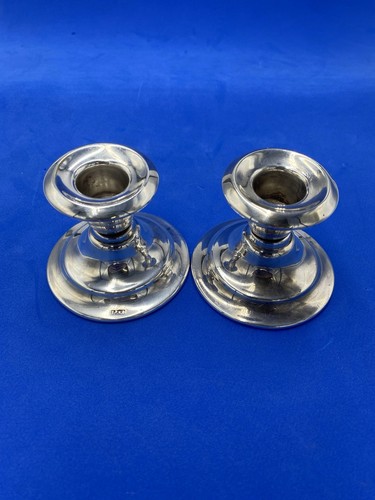 Pair vintage silver plated - of,