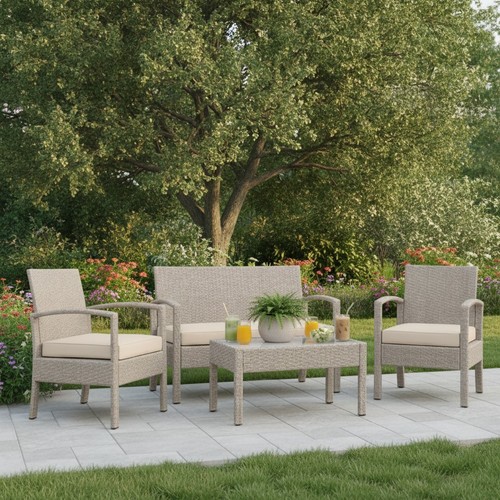 Casaria 7pc rattan garden - casaria,