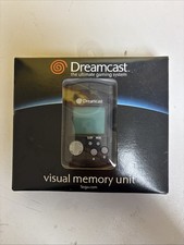 Official Visual Memory Unit (VMU) Memory Card for Sega Dreamcast black