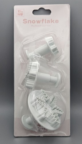 Snowflake shaped plunger - snowflake,