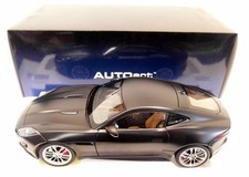 Autoart 1/18 Scale Diecast - 73652 Jaguar F-Type 2015 R Coupe Matt Black