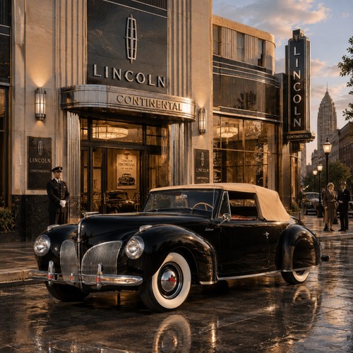 1940 lincoln continental - 1940,