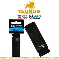 US PRO SINGLE 1/2" DR 19MM