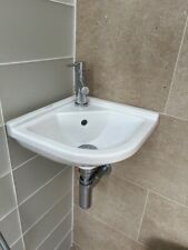 Basin by Duravit. Corner style great for small space. To include mixer tap/plug