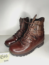 British Army Issue Altberg Brown Boots - Size 7M - Grade 1 Good Condition #D16