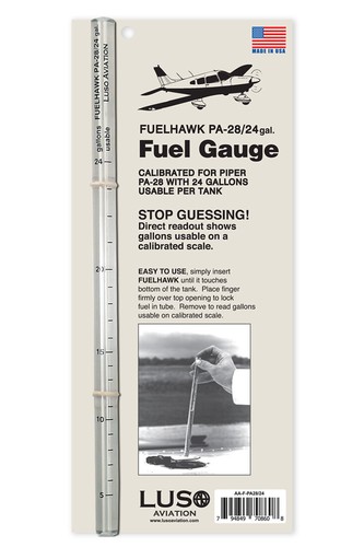 Fuelhawk gallon fuel - pa-28,