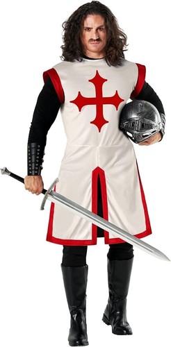 Men medieval knight - knight, costume