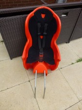 Hamax Halfords Childs bike seat needs bracket & foot rests if you use them