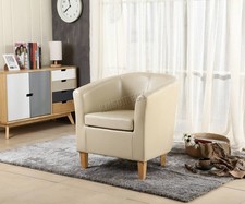 Westwood tub chair faux - chair, pu