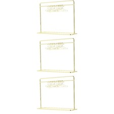  3 Sets Miniature Hanger Baby Doll Hangers Closet Rack Clothes Stand