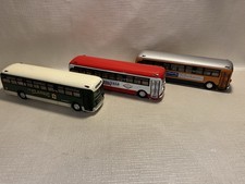 Superior Sunnyside 3 x Diecast Model Bus Coaches