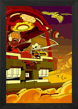 Nine Sols Food Stall Framed