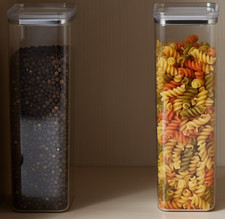 2x 4.1 Litre Tall Glass