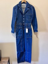 Mango Denim Western Jumpsuit