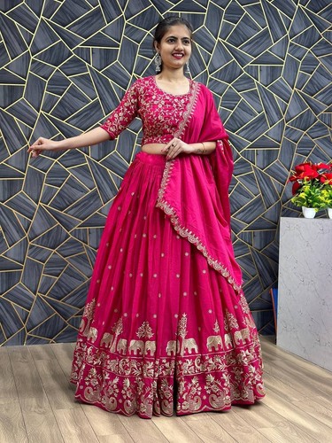 Party wear indian lengha - party,