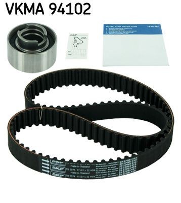 Timing belt and - , adjustment
