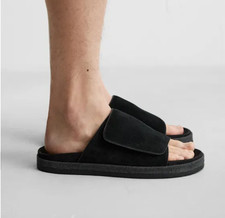 Zara Mens Top Notch trendy Leather Sandals UK 10 EU 44 RRP £79.99 offers Welcome