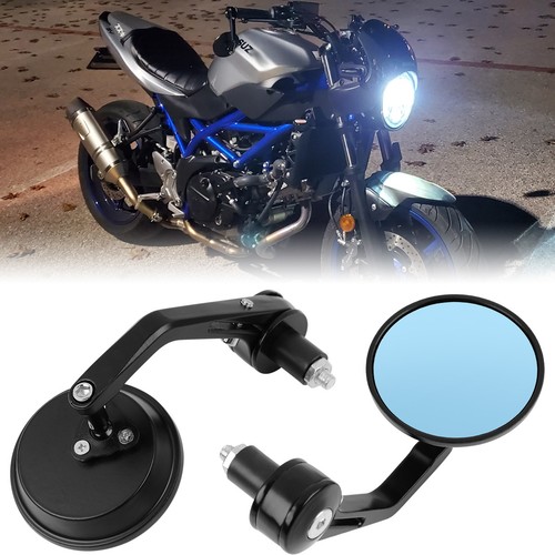 Round motorcycle bar - 7/8", end
