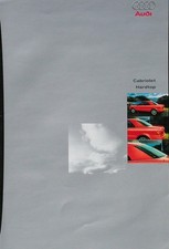 Audi 80 B4 convertible convertible hardtop brochure 9.1997