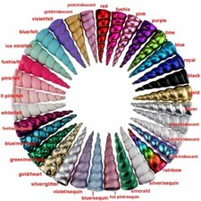 Unicorn Horn for Horse & Pony  🦄  DIY Headband Fancy Dress 5"/13cm *UK SELLER*