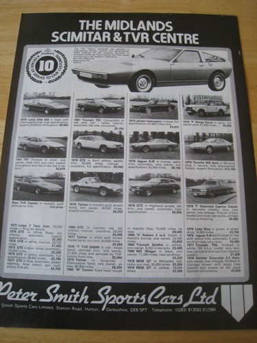 Peter smith sports cars - sports,