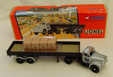Original Corgi Classics 53501 - Mack B Semi + Crates - LIONEL CITY - Boxed. L/ED