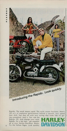 1967 harley davidson rapido - 1967,