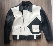 Lost Worlds Evisu Two Tone Horsehide Leather Jacket