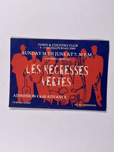 Les negresses vertes ticket - les,