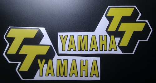 Yamaha tt500 tank - yamaha, decals