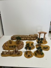 A Set Of Eight Rocky Desert Scenery A15