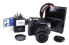 Canon EOS 700D Camera & 18-55mm III Zoom Lens Kit Battery & Charger  7,796 Shots