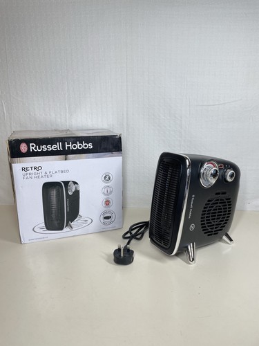 Russell hobbs retro fan heater - russell,