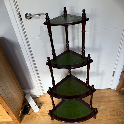 Vintage wooden tier - 4-tier, corner