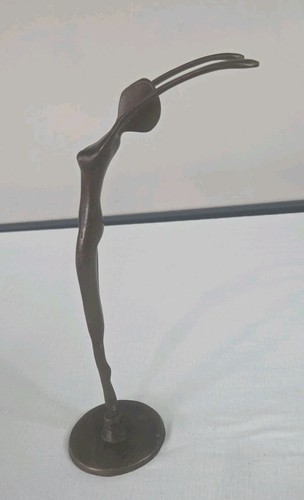 Art deco vintage bronze - art,