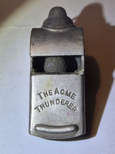 Vintage acme thunderer whistle - acme,
