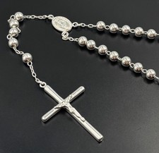 Sterling Silver Rosary Beads