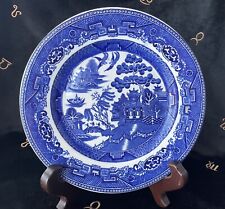 Wedgwood Blue Willow Pattern Plate