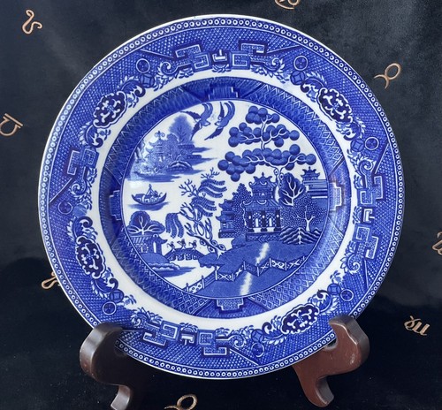 Wedgwood blue willow pattern - wedgwood,