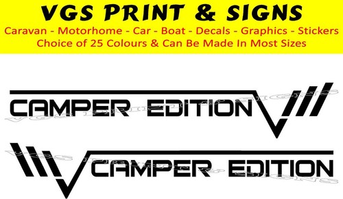 Camper edition motorhome - camper,