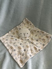 Kyle & deena bear comforter blanket blankie soft huggy toy woodland print