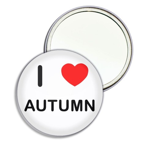 Autumn love heart round - autumn, i