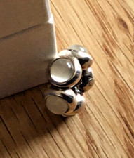 Pandora Moonstone Spacer Charm No 790538MS in Immaculate Condition, Rare Retired